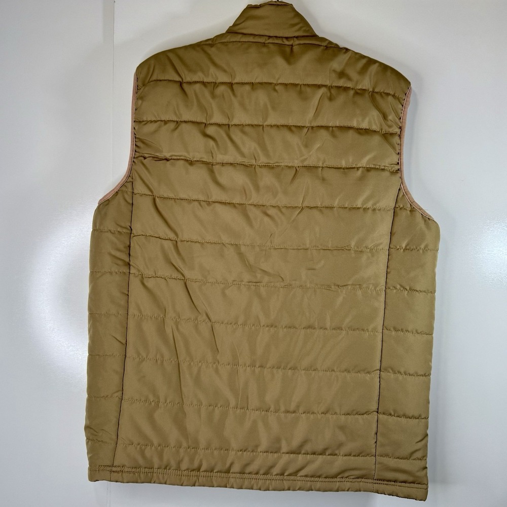 Raw 7 Design XLMen's Khaki Waterproof Light Fill Vest - Picture 5 of 9